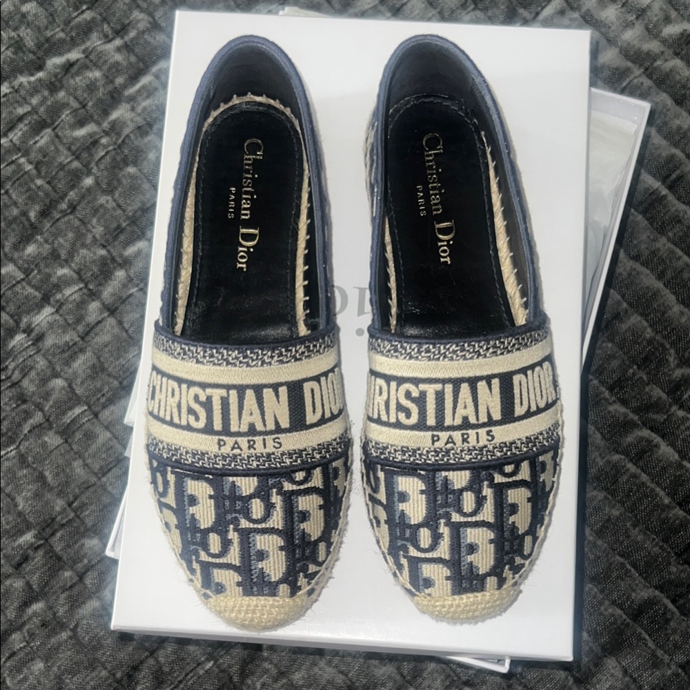 Dior Granville Logo Espadrilles